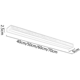 Moderne spiegel voorwandlamp acryl badkamer make-up verlichting