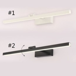 Nordic Stijl Spiegel Frontlicht Hoek Verstelbare Wandlamp Badkamer