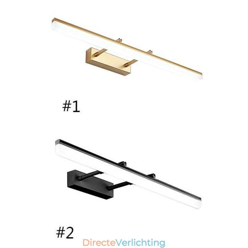 Spiegel Frontlicht Acryl Rekbare Wandlamp Wasruimte Gang