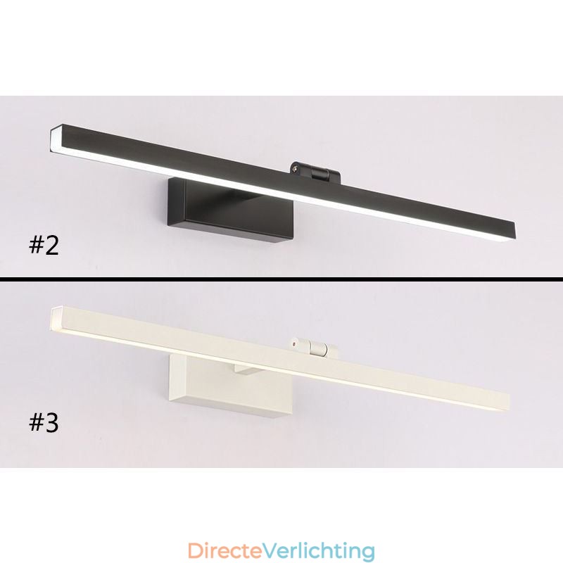 Nordic Stijl Spiegel Frontlicht Hoek Verstelbare Wandlamp Badkamer