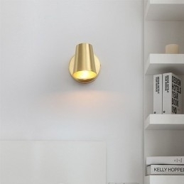 Nordic Messing Spiegel Frontlicht Spot Wandlamp
