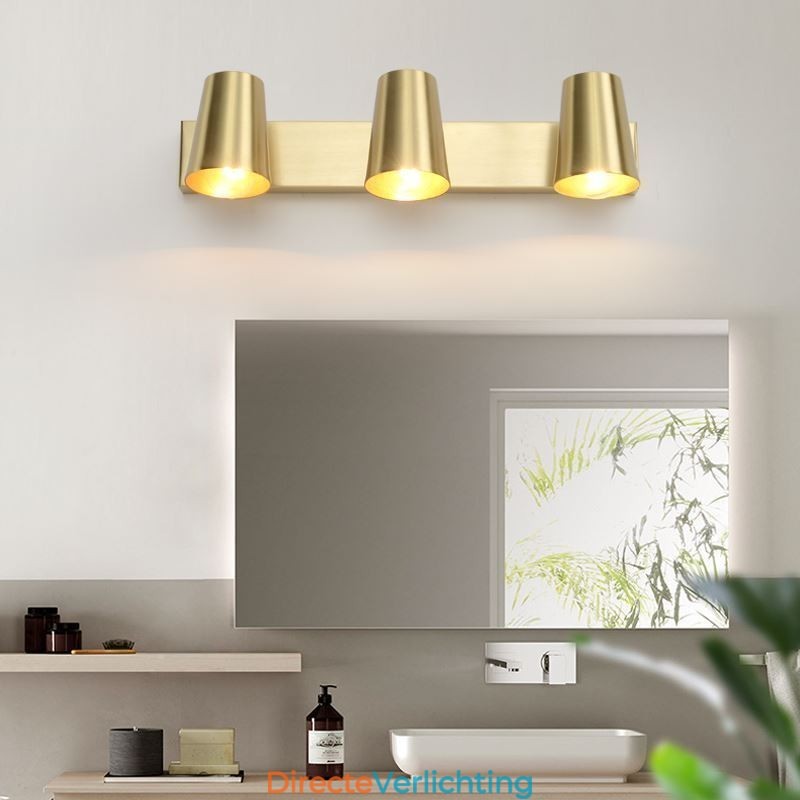 Nordic Messing Spiegel Frontlicht Spot Wandlamp
