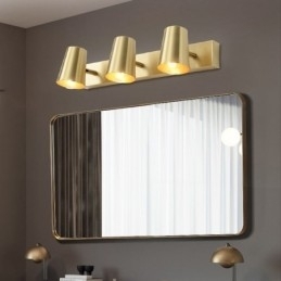 Nordic Messing Spiegel Frontlicht Spot Wandlamp