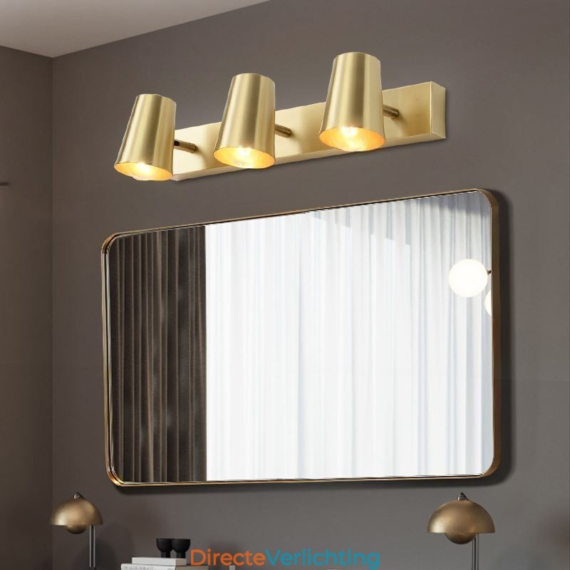 Nordic Messing Spiegel Frontlicht Spot Wandlamp