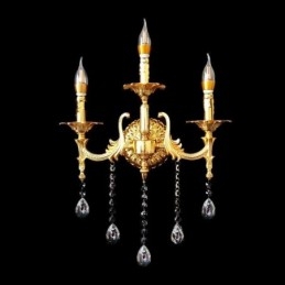 Europese Wandlamp Luxe Wandlamp Kristallen Druppel Decoratielamp Nachtkastje Verlichting