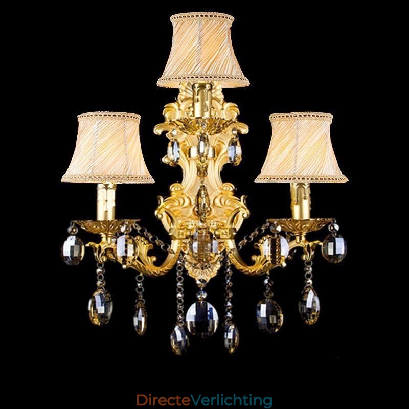 Europese mode wandlamp luxe kristallen druppel wandlamp verlichting