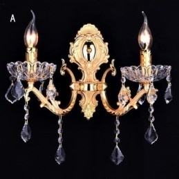 Europese Wandlamp Kristallen Wandlamp Decoratie Licht Wandlamp Verlichting