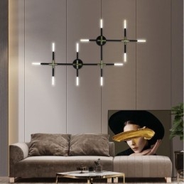 Wandlamp splitsen Warm wit creatieve wandlamp DIY combinatielamp