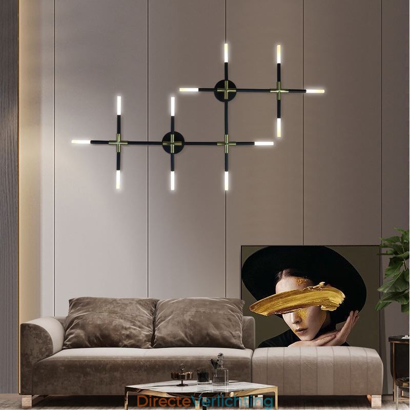 Wandlamp splitsen Warm wit creatieve wandlamp DIY combinatielamp