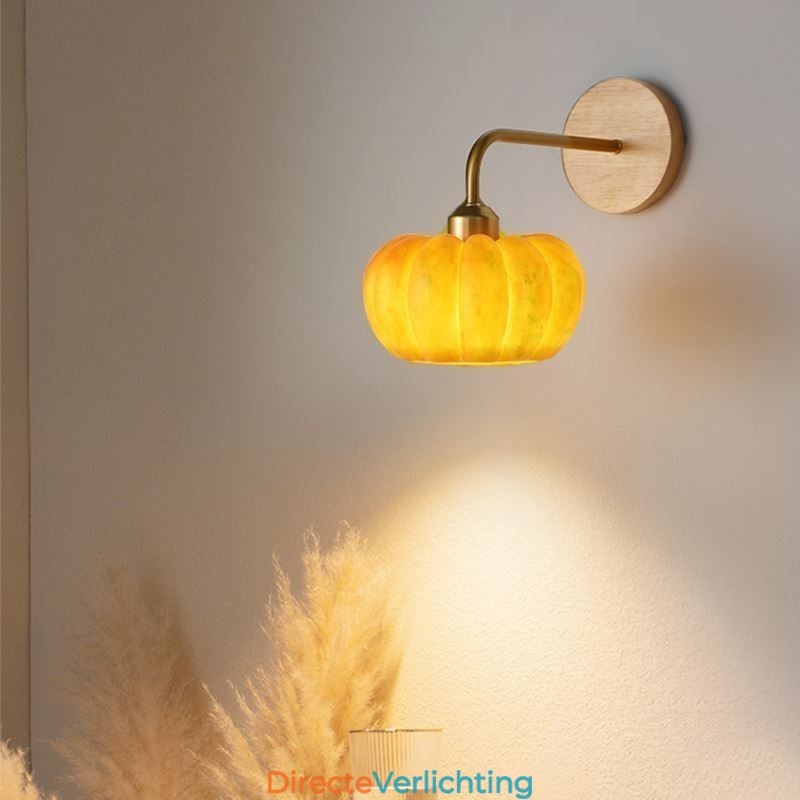 Pompoen Wandlamp Japanse Retro Wandlampen Lamp