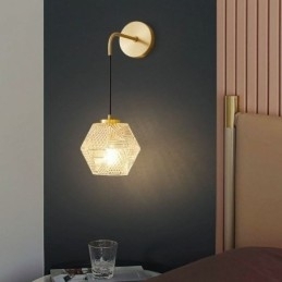 Moderne wandlamp Creatieve glazen wandlamp