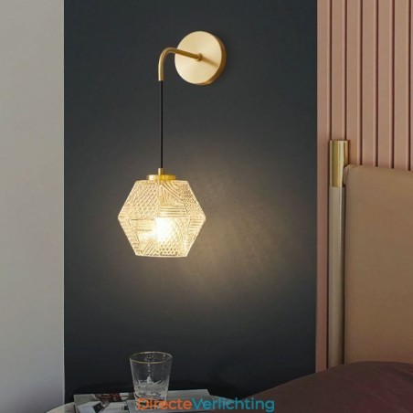 Moderne wandlamp Creatieve glazen wandlamp Moderne wandlamp Creatieve glazen wandlamp