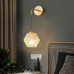 Moderne wandlamp Creatieve glazen wandlamp