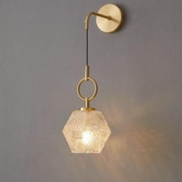 Moderne wandlamp Creatieve glazen wandlamp
