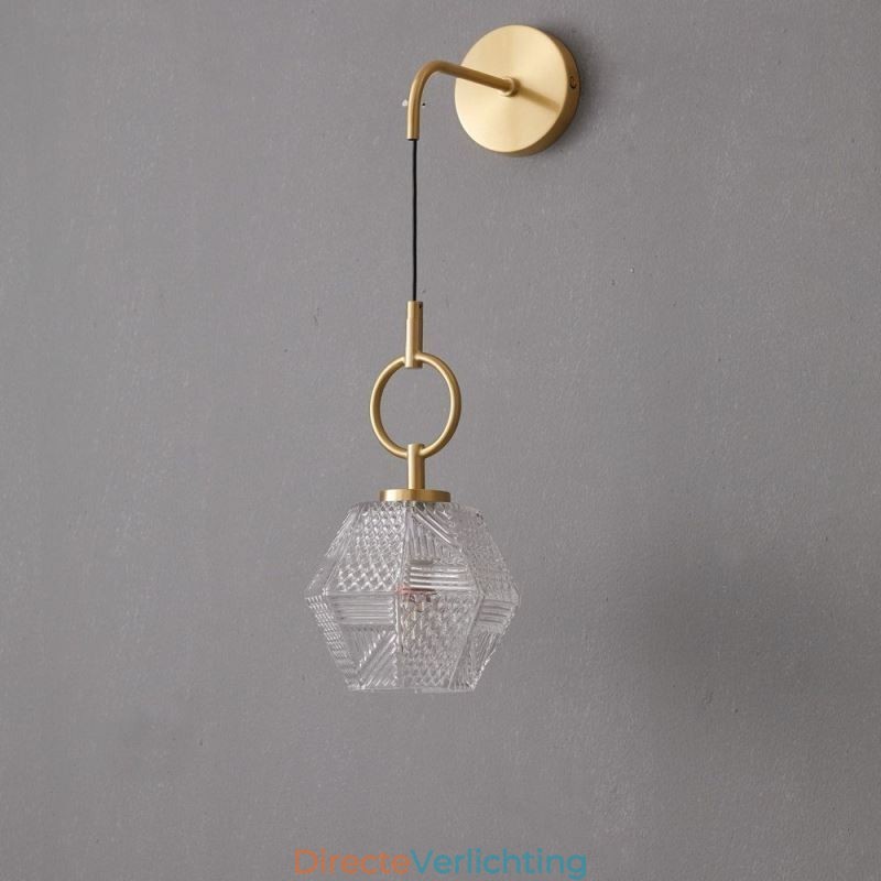Moderne wandlamp Creatieve glazen wandlamp