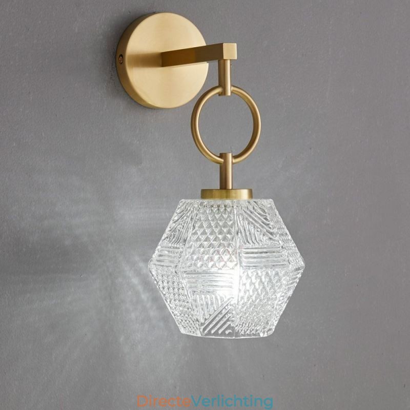 Moderne wandlamp Creatieve glazen wandlamp