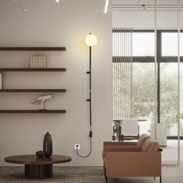 Globe Wandlamp Verlichting Mid Century Magic Bean Wandlamp Met Stekker