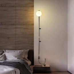 Globe Wandlamp Verlichting Mid Century Magic Bean Wandlamp Met Stekker