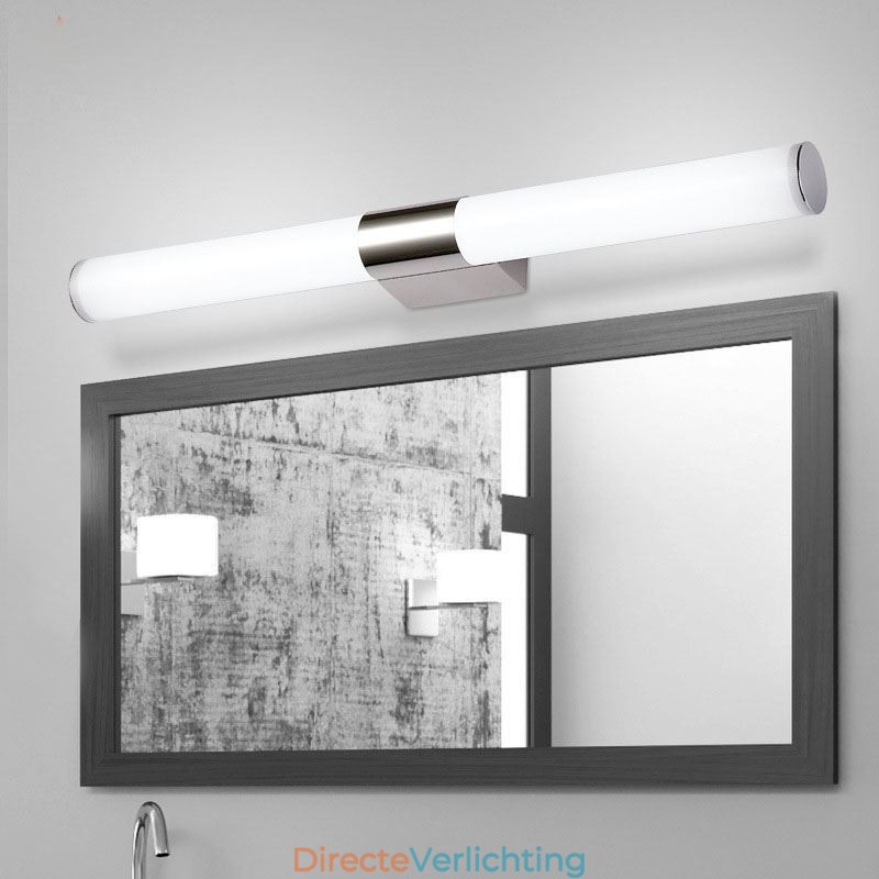 Spiegellamp Roestvrij staal Moderne wandlamp Badkamerverlichting Wandlamp