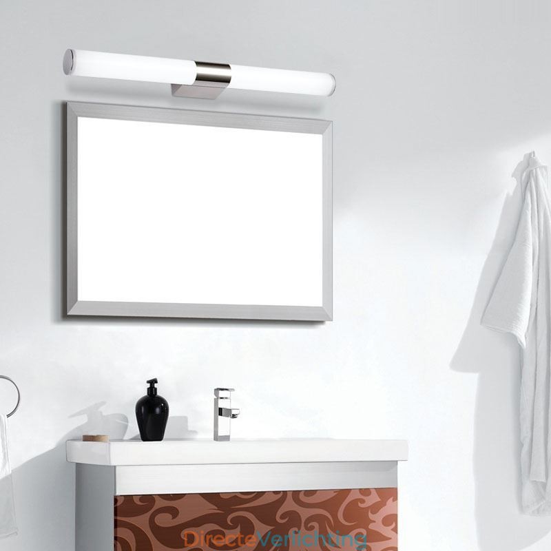Spiegellamp Roestvrij staal Moderne wandlamp Badkamerverlichting Wandlamp