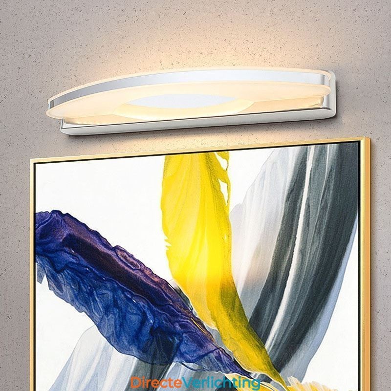 Moderne spiegelverlichting Wandlamp Badkamerverlichting Roestvrij staal