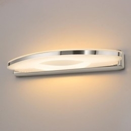 Moderne spiegelverlichting Wandlamp Badkamerverlichting Roestvrij staal