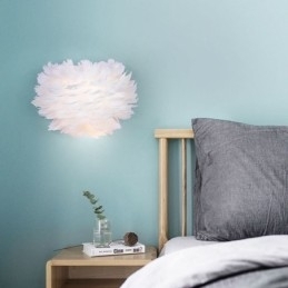 Creatieve veer wandlamp decoratieve wandlamp