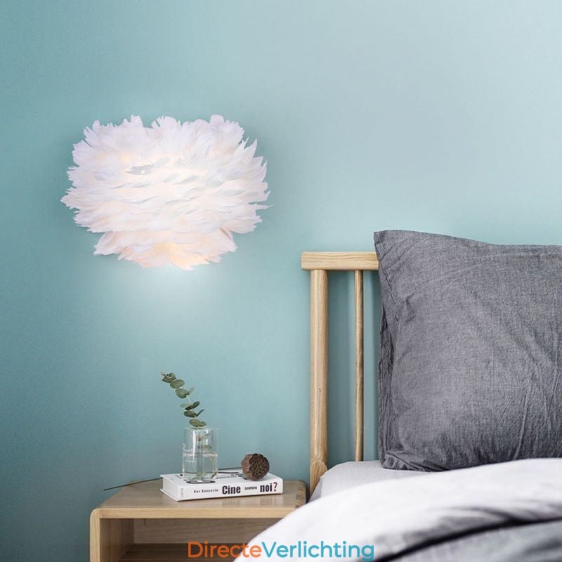 Creatieve veer wandlamp decoratieve wandlamp