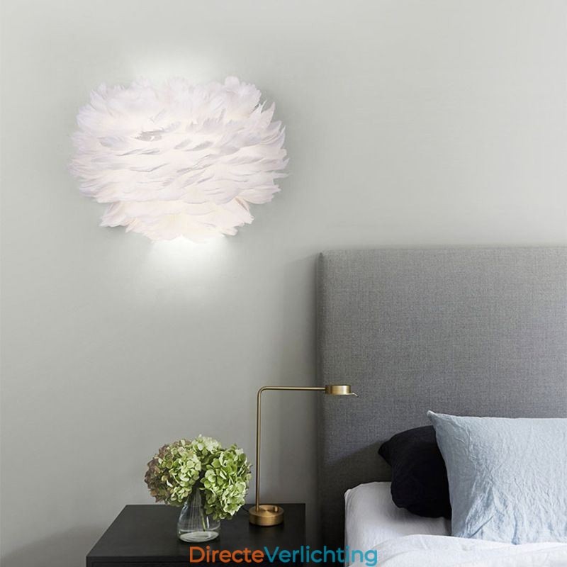 Creatieve veer wandlamp decoratieve wandlamp