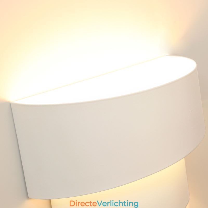 Moderne minimalistische wandlamp spiraalvormige taartlamp nachtkastje