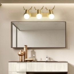 Nordic Messing Wandlamp Spiegel Frontlicht