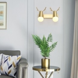 Nordic Messing Wandlamp Spiegel Frontlicht