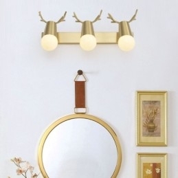 Nordic Messing Wandlamp Spiegel Frontlicht