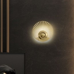 Nordic messing wandlamp holle ronde vorm wandlamp