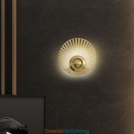 Nordic messing wandlamp holle ronde vorm wandlamp Nordic messing wandlamp holle ronde vorm wandlamp