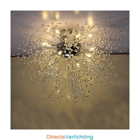 Moderne vuurwerkbol AcrChrome metalen inbouw GDNS Moderne vuurwerkbol AcrChrome metalen inbouw GDNS