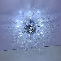 Moderne vuurwerkbol AcrChrome metalen inbouw GDNS