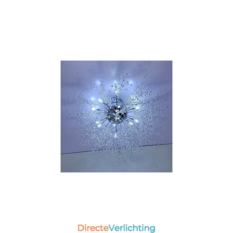 Moderne vuurwerkbol AcrChrome metalen inbouw GDNS