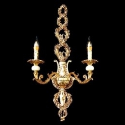 Europese Wandlamp Luxe Bloemblaadje Wandlamp Jade Decoratielamp Nachtkastje Verlichting