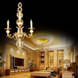 Europese Wandlamp Luxe Bloemblaadje Wandlamp Jade Decoratielamp Nachtkastje Verlichting