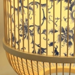 Kooi Design Wandlamp Creatieve Bamboe Hangende Wandlamp Bedside Decoratieve Lamp