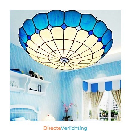 Europese landelijke creatieve kunst glas-in-lood absorberende koepellamp licht Europese landelijke creatieve kunst glas-in-lood absorberende koepellamp licht