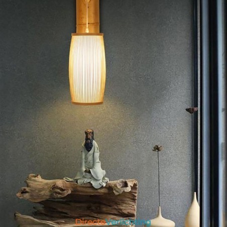 Geweven Bamboe Wandlamp Retro Chinese Wandlamp Verlichting Geweven Bamboe Wandlamp Retro Chinese Wandlamp Verlichting