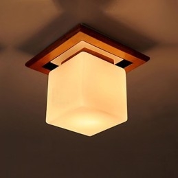 Inbouw mini-stijl moderne eigentijdse hout