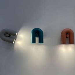 Wandlamp U-vorm Minimalistische creatieve wandlamp 90 Draaibare lampenkap