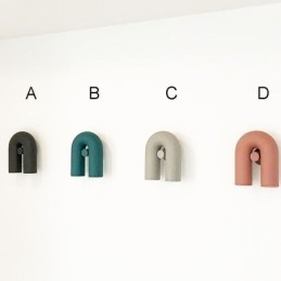Wandlamp U-vorm Minimalistische creatieve wandlamp 90 Draaibare lampenkap