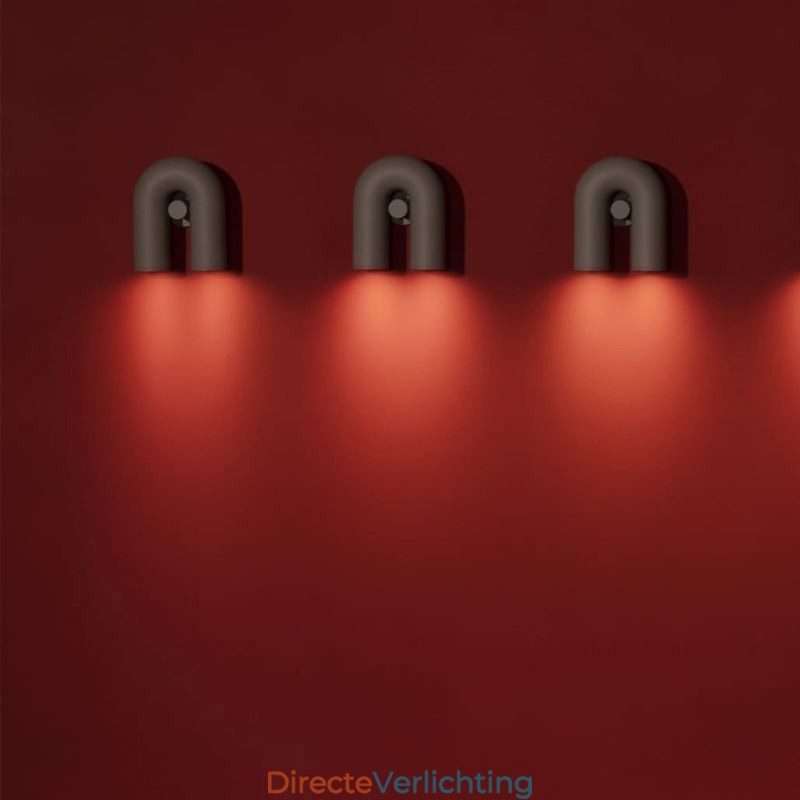 Wandlamp U-vorm Minimalistische creatieve wandlamp 90 Draaibare lampenkap