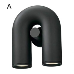 Wandlamp U-vorm Minimalistische creatieve wandlamp 90 Draaibare lampenkap