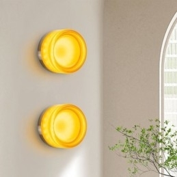 Wandlamp Modern Minimalistisch Acryl Enkele Kop Ronde Smeedijzeren Kleine Wandlamp