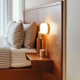 Wandlamp Modern Minimalistisch Acryl Enkele Kop Ronde Smeedijzeren Kleine Wandlamp